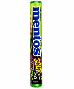 Mentos Sour Tones žvýkací bonbóny s kyselou ovocnou příchutí 37,5 g