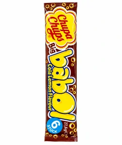 Chupa Chups Big Babol žvýkačky s příchutí cola a citron 27,6 g