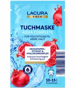 Lacura Skin Textilní pleťová maska Aqua Complete (1 ks)