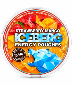 Iceberg Energy Pouches Strawberry Mango