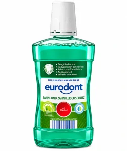 Eurodont Lékařská ústní voda Ochrana zubů a dásní – s alkoholem (500 ml)