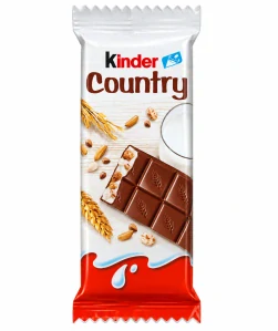 Kinder Country – mléčná čokoláda s obilovinami 23,5 g