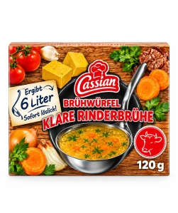 Cassian Čirý hovězí bujon 12 kostek (120 g)