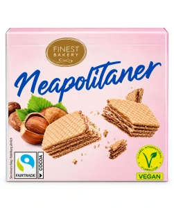 Finest Bakery Neapolitaner Oplatky s lískooříškovým krémem 65 g