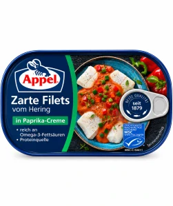 Appel Jemné filety ze sledě v paprikovém krému 200 g   