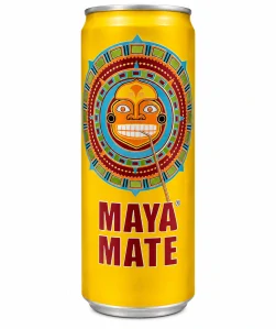 Maya Mate – Osvěžující sycený nealkoholický nápoj s extraktem maté s kofeinem 330 ml