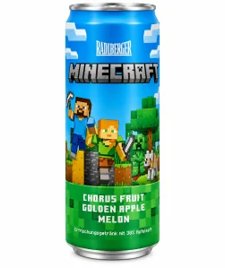 RADLBERGER MINECRAFT - Ochucený nealkoholický sycený nápoj s 30% jablečné šťávy 330 ml