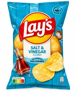 Lay's Bramborové lupínky s příchutí soli a octa 150g