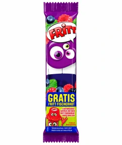 FRITT Ovocný žvýkací bonbón s příchutí grapefruitu s vitamínem C 70 g