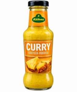Kühne Curry omáčka exoticko-ovocná 250 ml