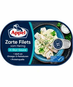 Appel Jemné filety ze sledě v omáčce Skyr 190 g
