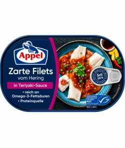 Appel Jemné filety ze sledě v omáčce Teriyaki 190g