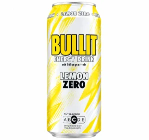 Bullit Lemon Zero energetický nápoj s příchutí citronu 500 ml
