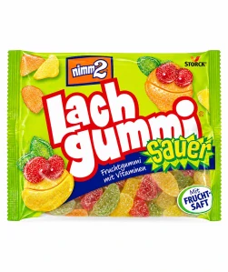 nimm2 Lachgummi Sauer Kyselé ovocné želé bonbóny s vitamíny 250 g