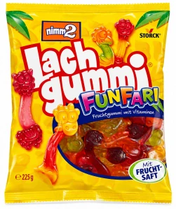 nimm2 Lachgummi Funfari Ovocné želé bonbóny s vitamíny 225 g