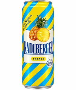 Radlberger Ananas Nealkoholický sycený nápoj s příchutí ananasu 330 ml