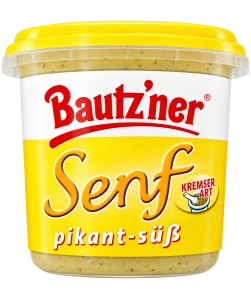 Bautz'ner Hořčice sladko-pálivá 200ml