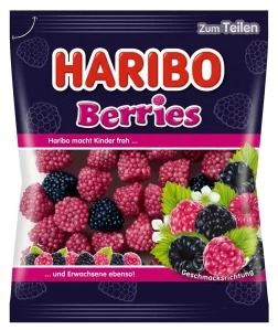 HARIBO - Berries Želé lesní plody obalené v perličkách 175 g