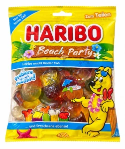 HARIBO Beach Party - Ovocné želé ve tvaru letních drinků 175 g