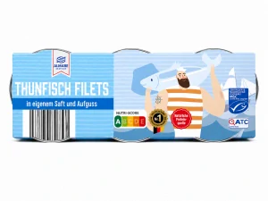 Almare Seafood Tuňákové filety ve vlastní šťávě 3× 80 g
