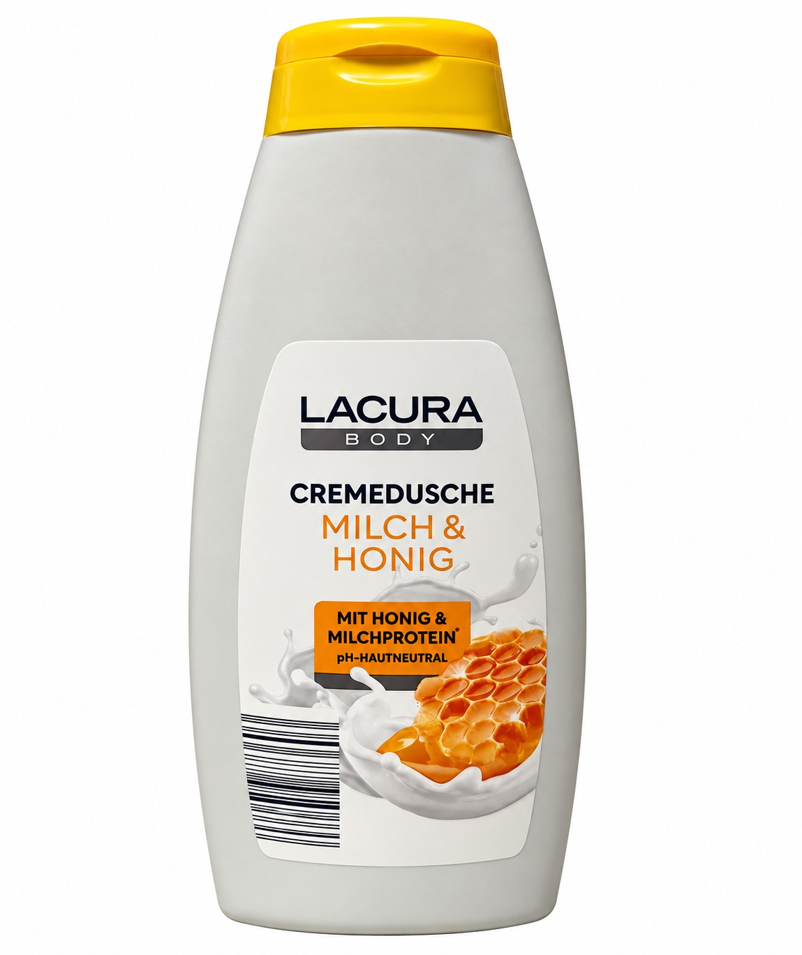 Lacura Body Krémový sprchový gel Mléko a med 400 ml
