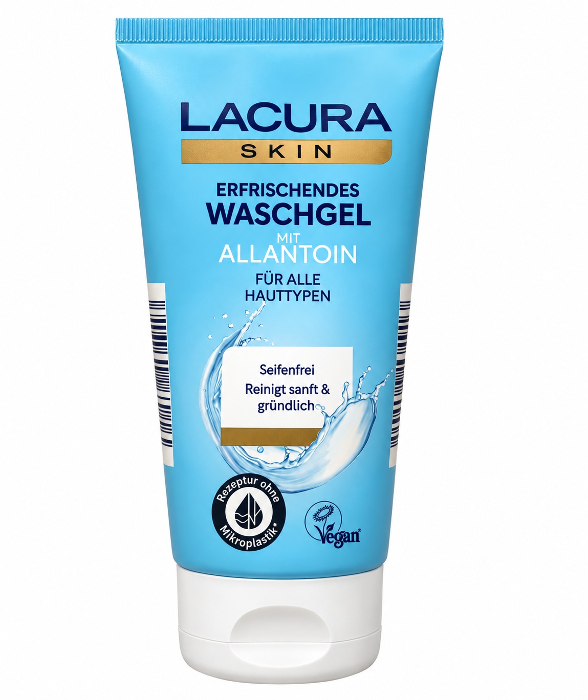 Lacura Skin Osvěžující mycí gel na obličej s allantoinem 150 ml
