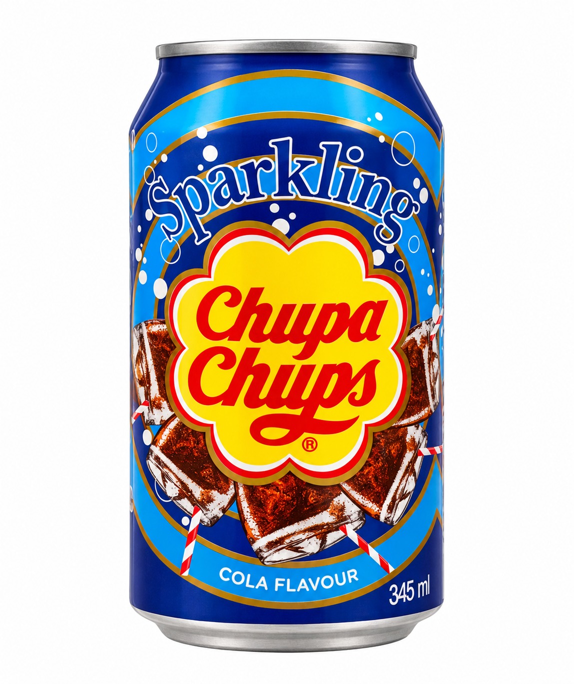 Chupa Chups Sycený nealkoholický nápoj s příchutí koly 345 ml