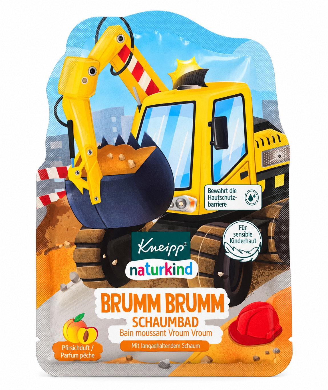 Kneipp naturkind Dětská pěna do koupele Brumm Brumm – Bagr 40 ml