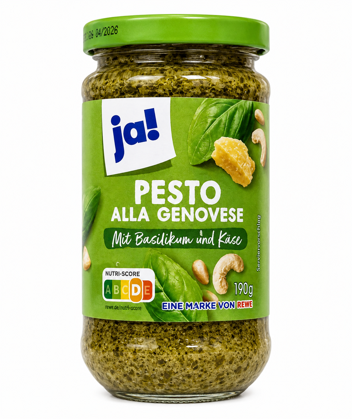 ja! Bazalkové pesto alla Genovese 190 g