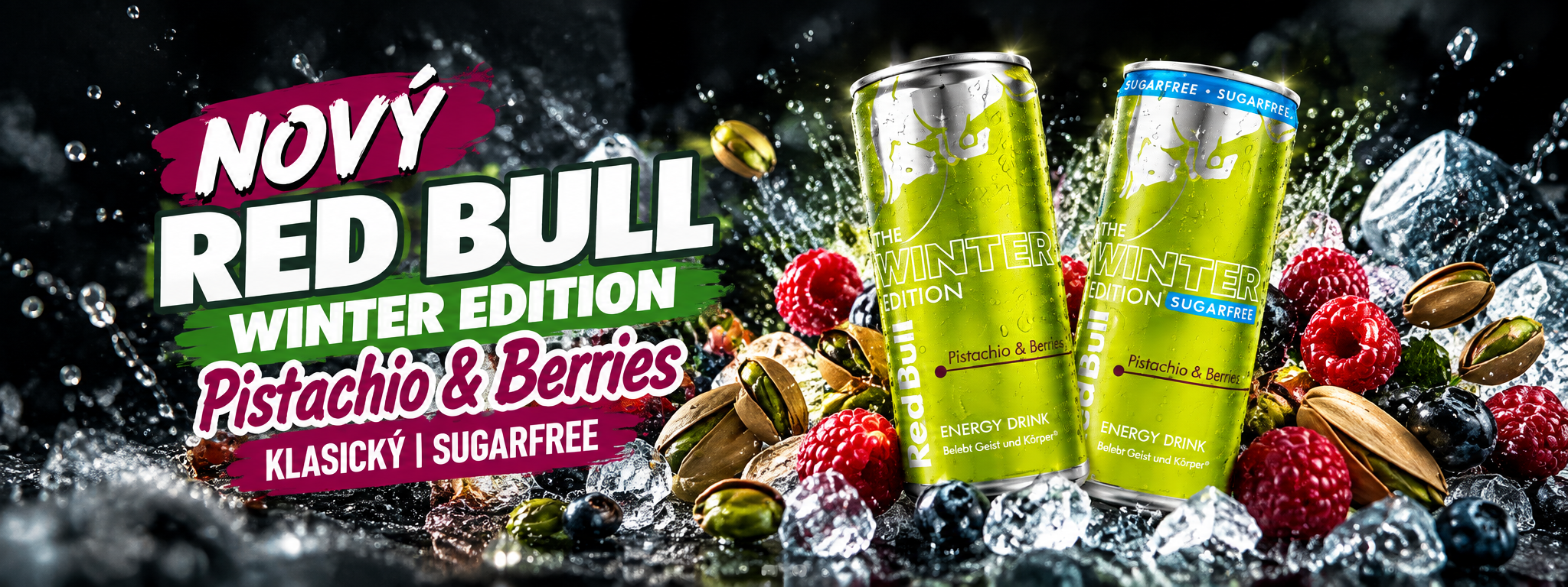 Red Bull Winter Edition Pistachio & Berries